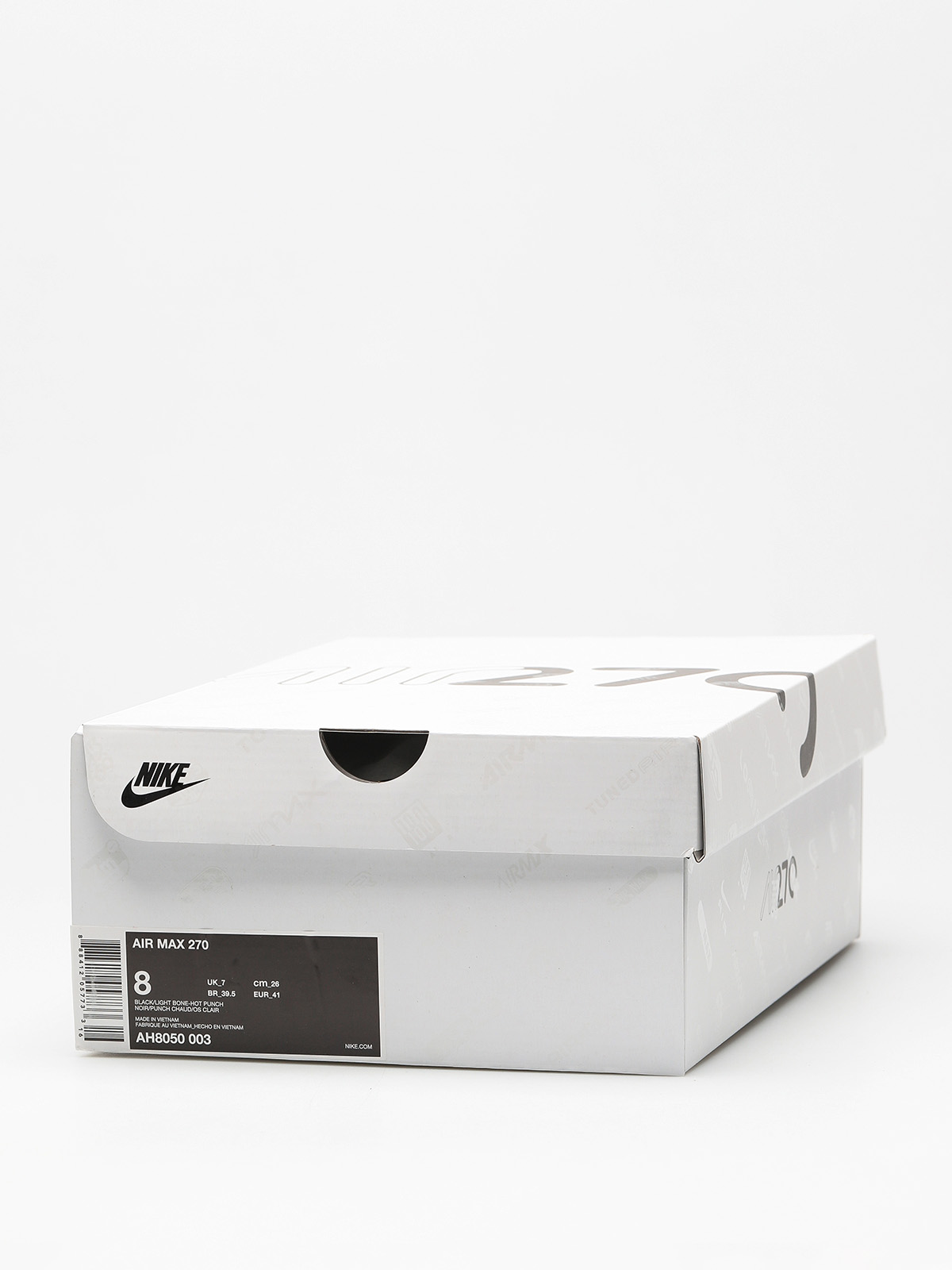 Nike Air Max 270 Schuhe (black/light bone hot punch white)