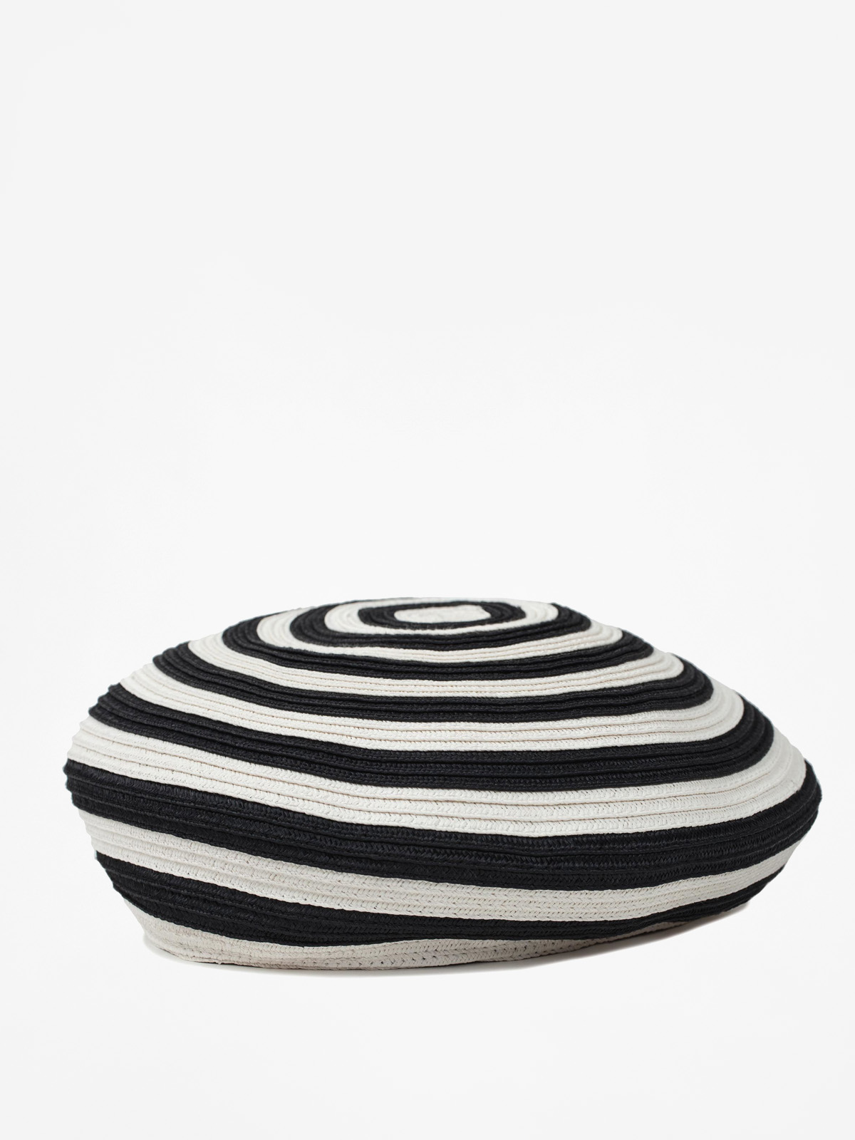 Brixton Flat cap Beret Audrey Straw Beret Wmn (black/white)
