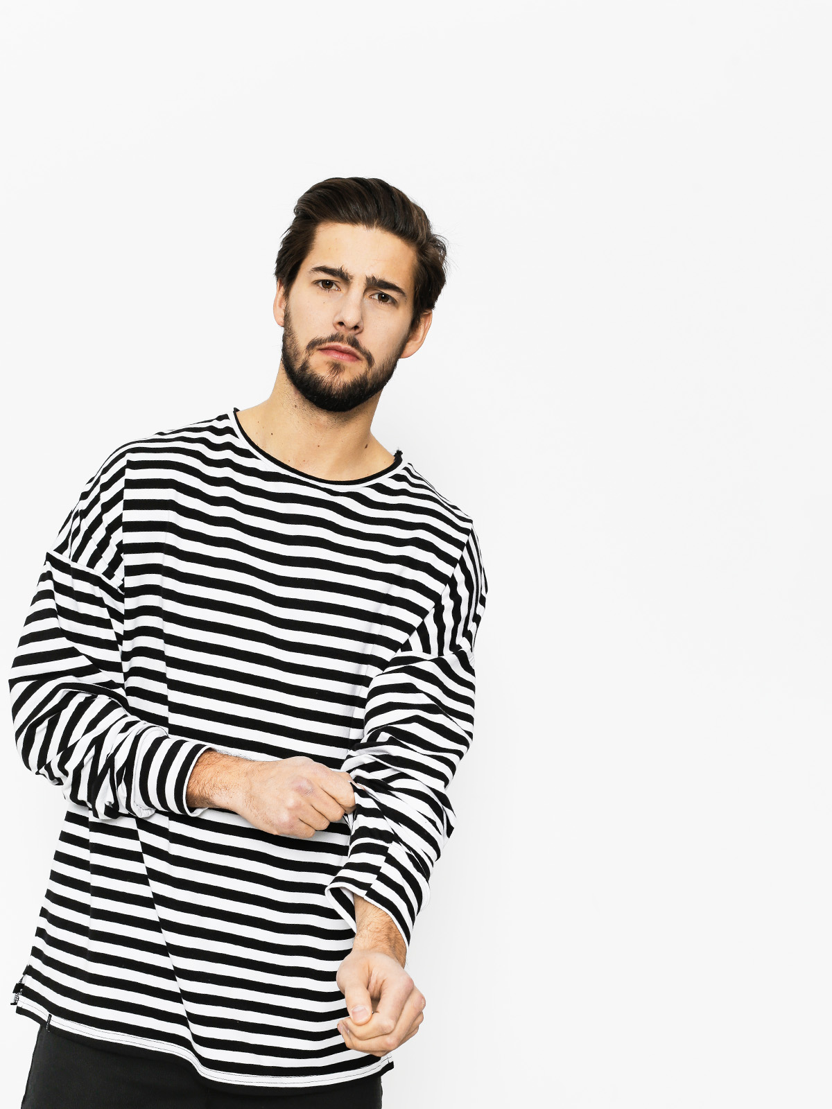 The Hive Longsleeve Stripes (black/white)