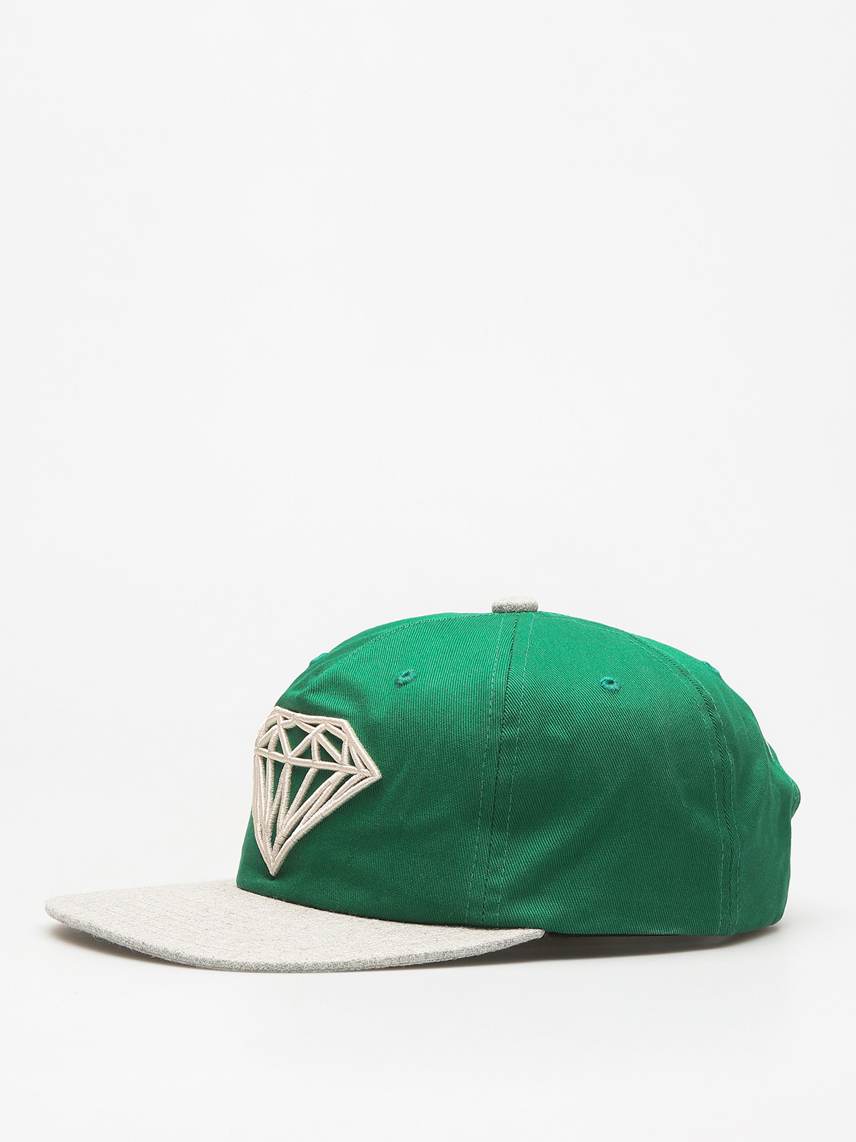 Diamond Supply Co. Cap Brilliant 2 Tone Unstruc Snap ZD (green)