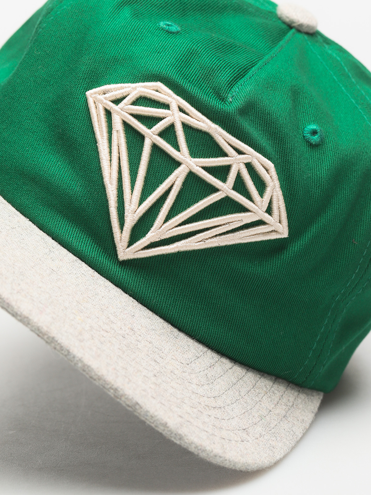 Diamond Supply Co. Cap Brilliant 2 Tone Unstruc Snap ZD (green)