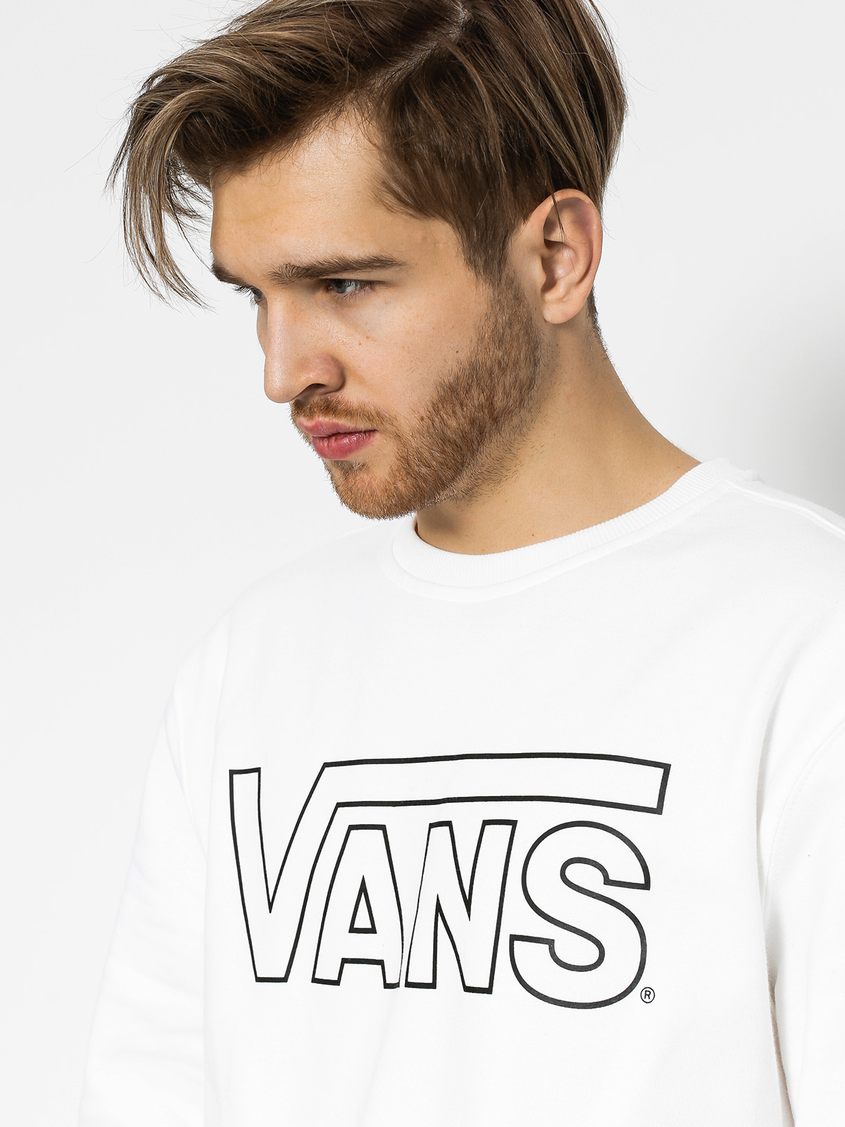 vans scribble crew sweatshirt