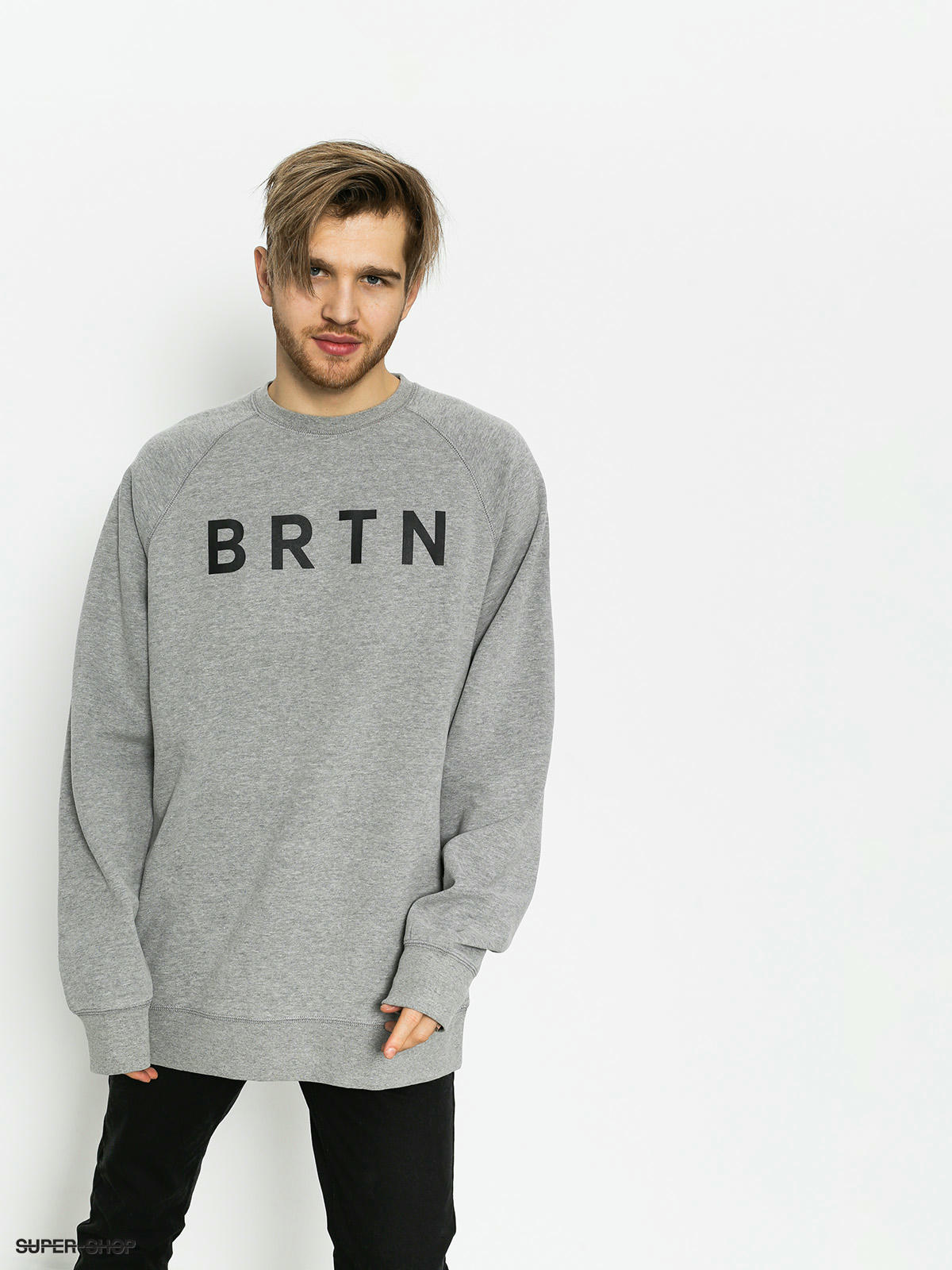 Burton Sweatshirt Brtn Crew gray heather