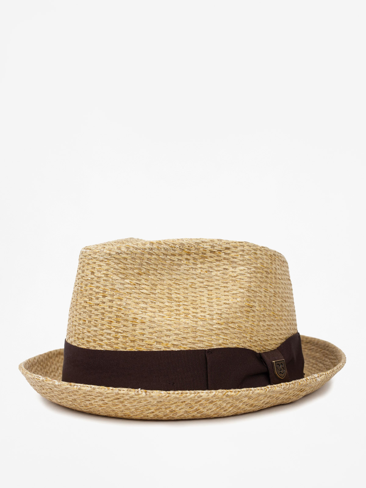 Brixton Hat Castor Fedora (tan stripe)