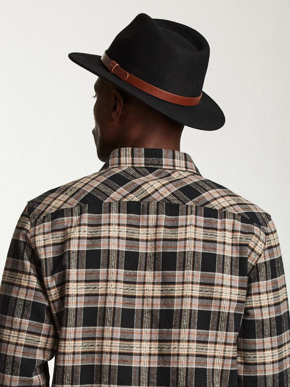 Brixton Hut Messer Fedora (black)