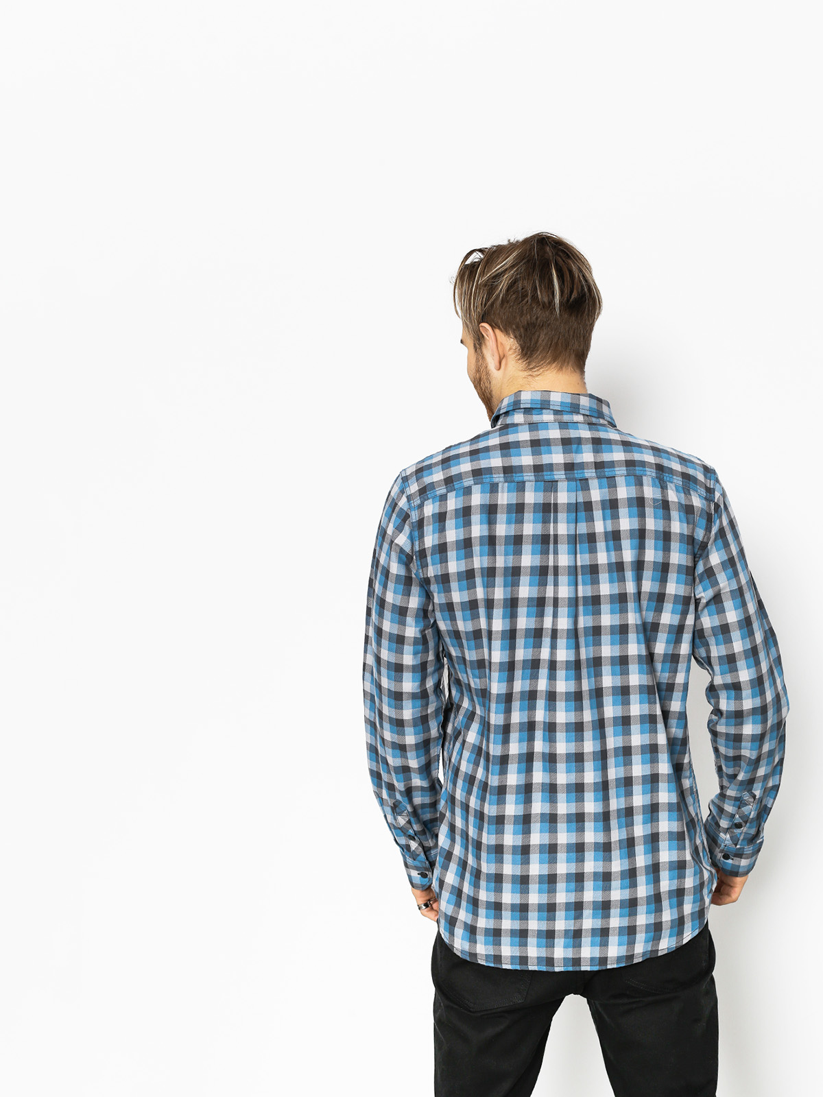 Vans Shirt Alameda II (asphalt copen/blue)