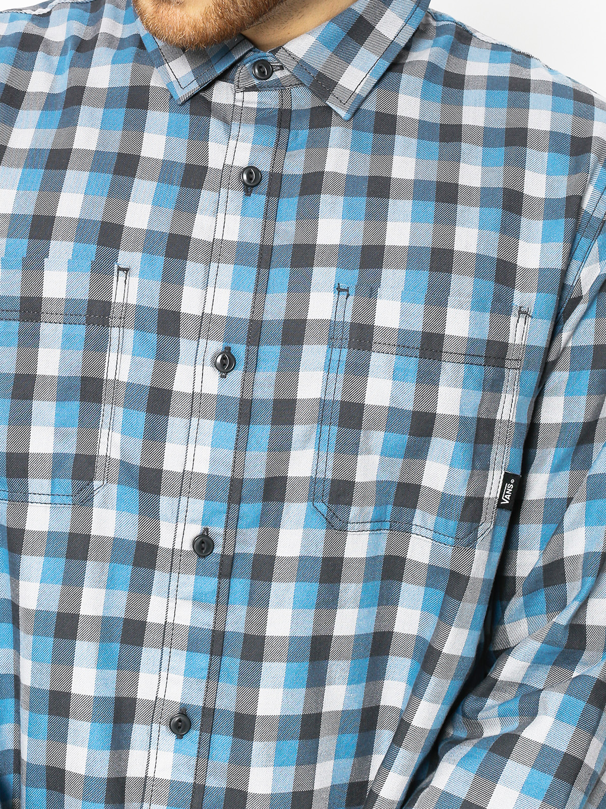 Vans Shirt Alameda II (asphalt copen/blue)