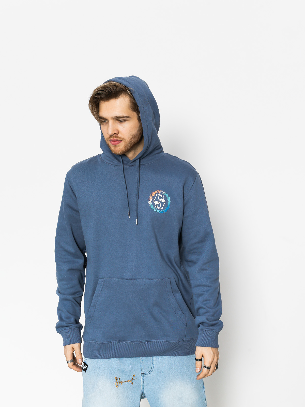 Quiksilver blue hoodie best sale