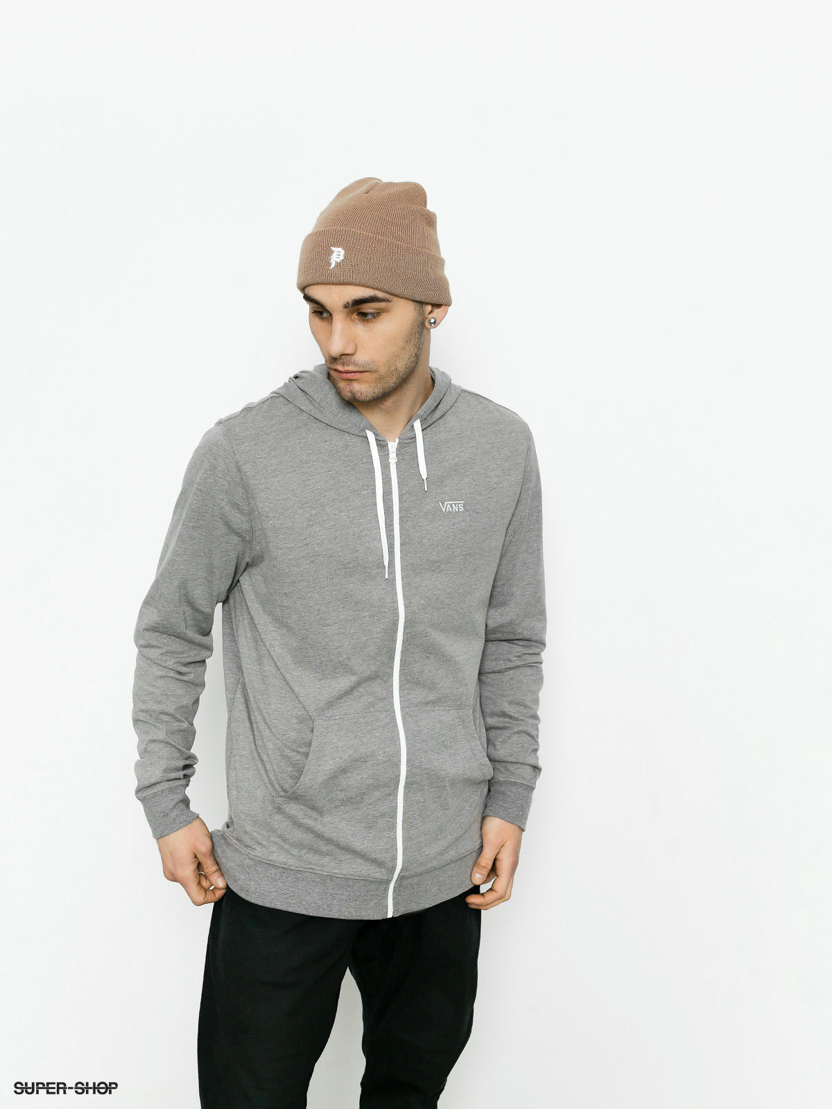 Vans core basics sale knit zip hoodie