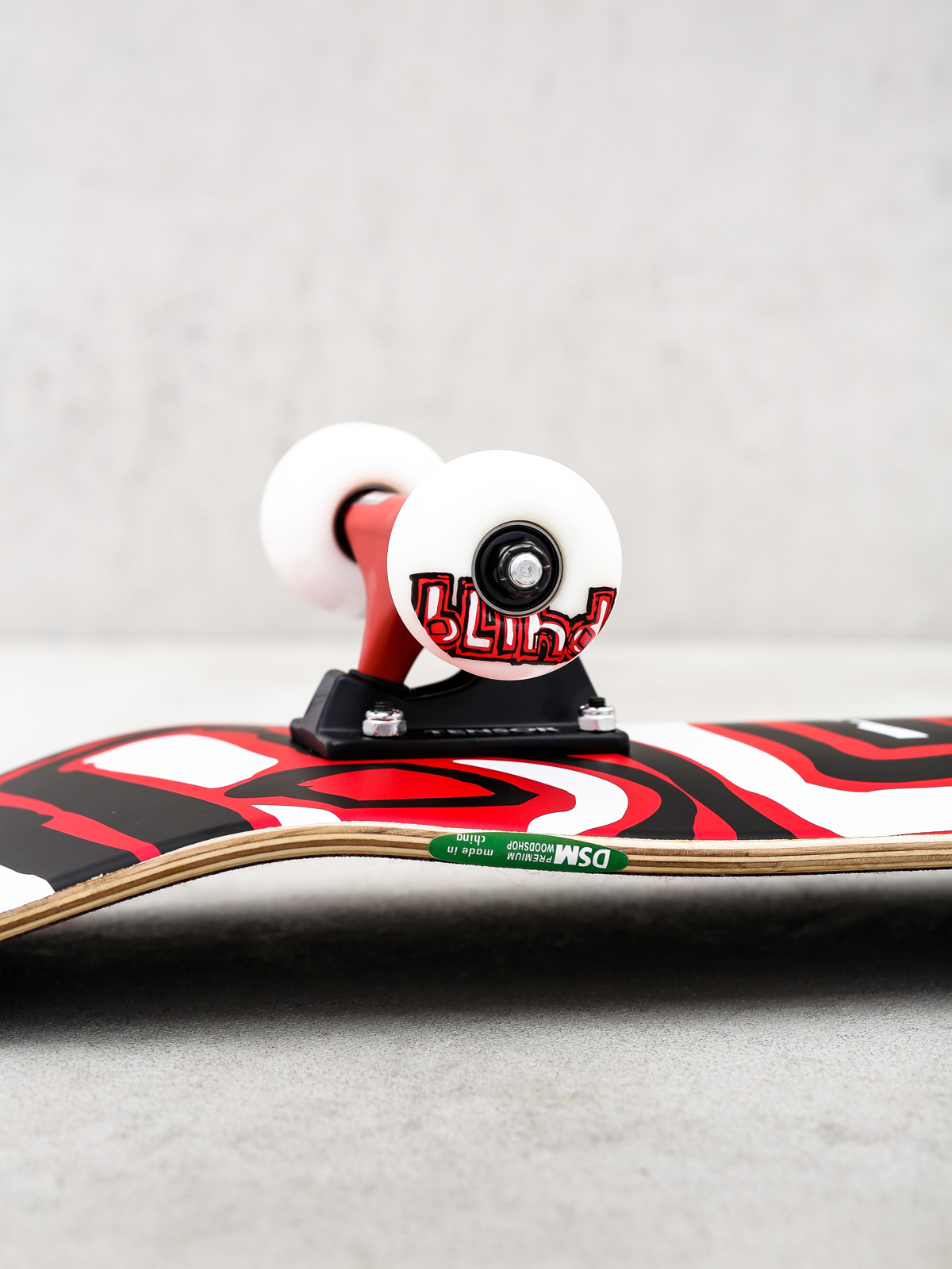 Blind Skateboard Matte Og Logo (red)