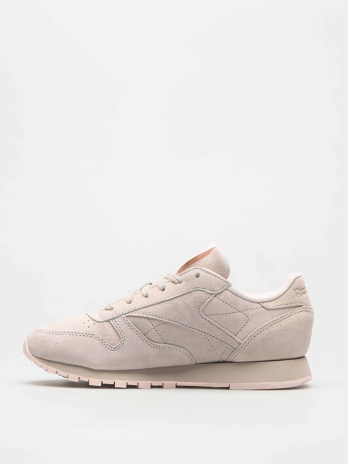 Reebok Shoes Cl Lthr Tonal Nbk Wmn (sand stone/pale pink)