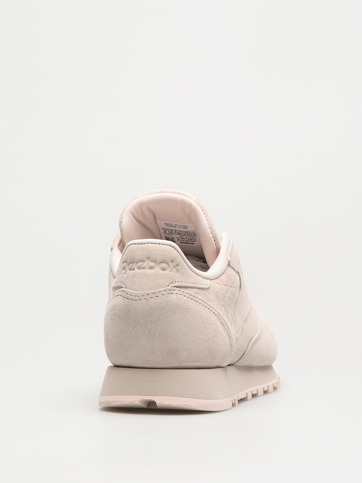 Reebok Shoes Cl Lthr Tonal Nbk Wmn (sand stone/pale pink)