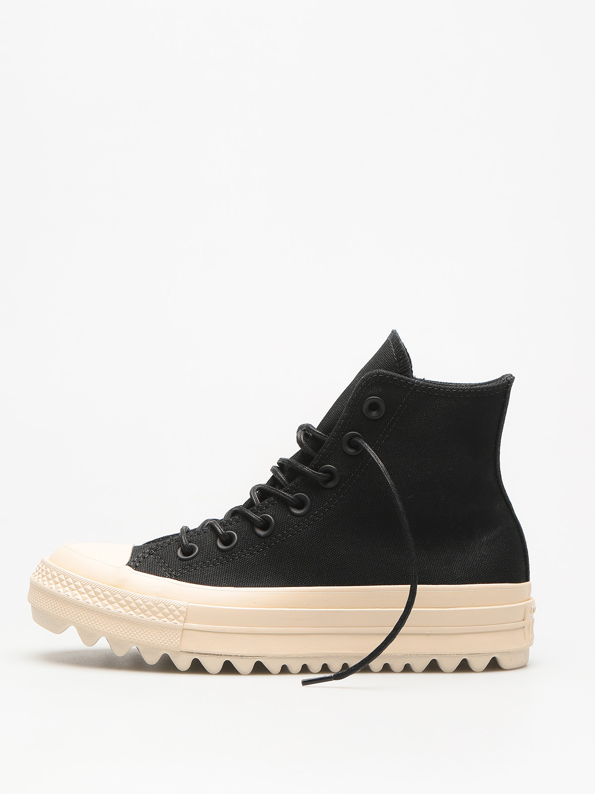 Converse Chucks Chuck Taylor As Lift Ripple Hi Wmn (black/black/natural)