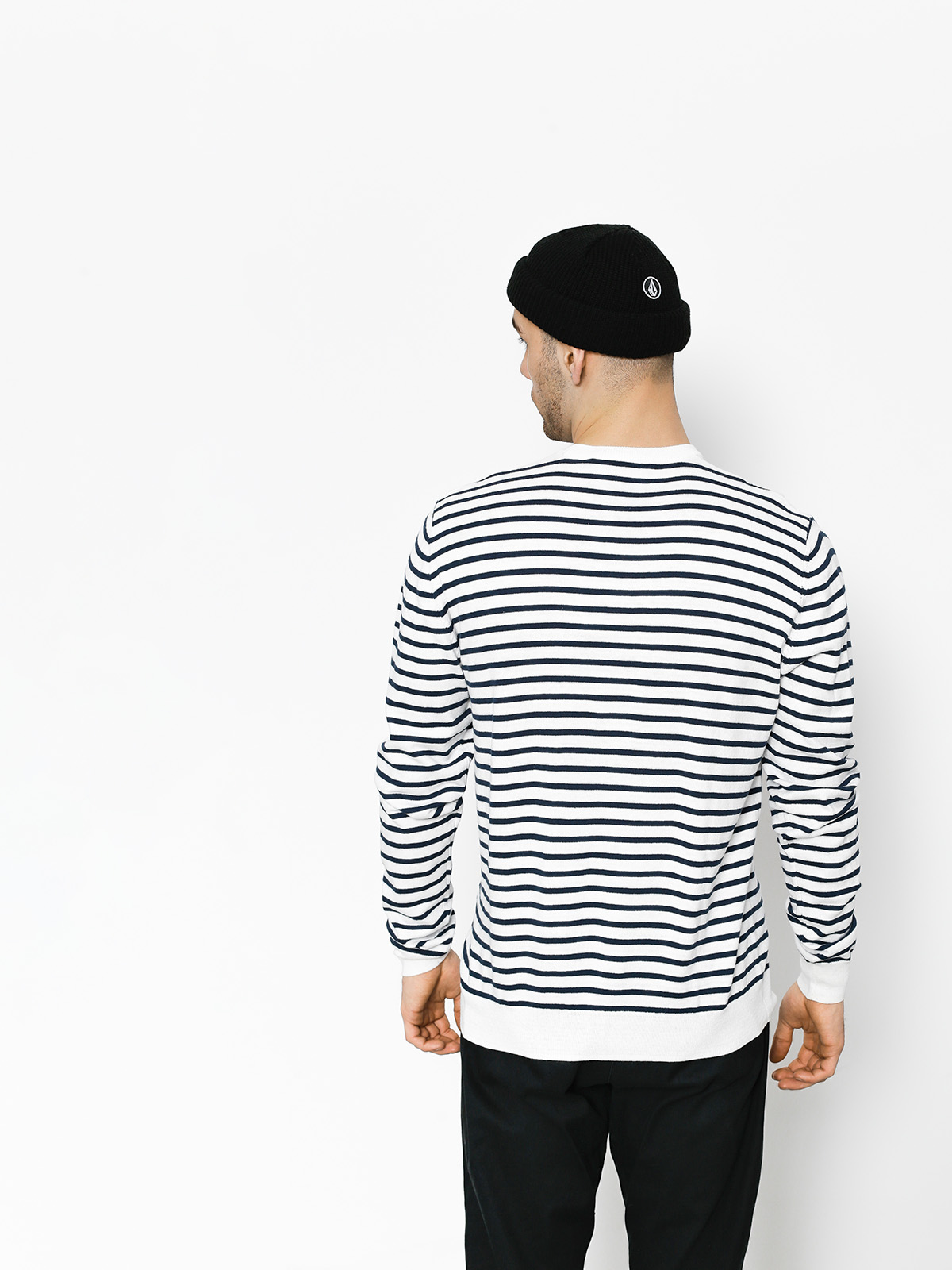 Carhartt Sweater Champer (champ stripe blue/white/goji)