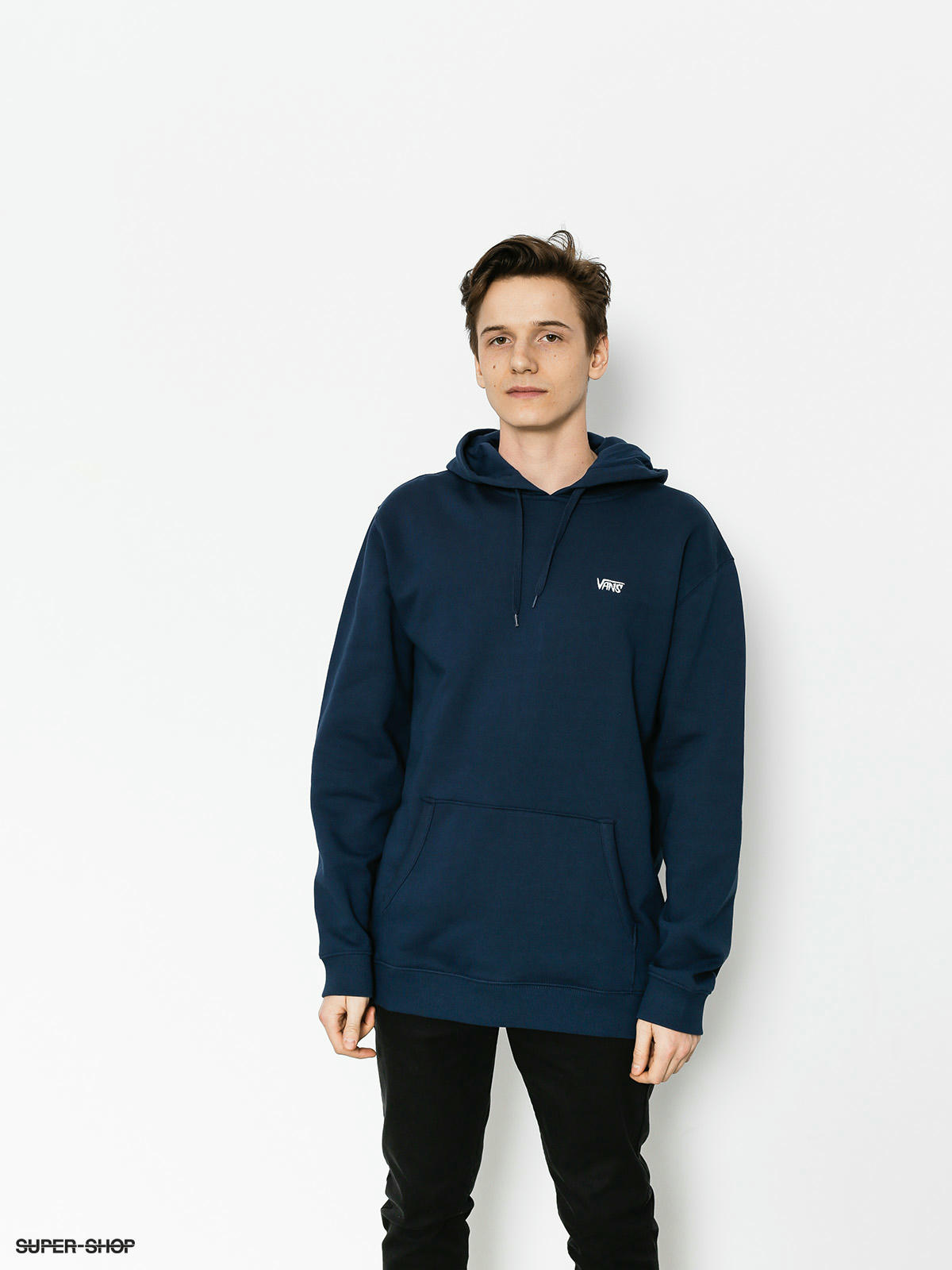 Dark blue vans on sale hoodie