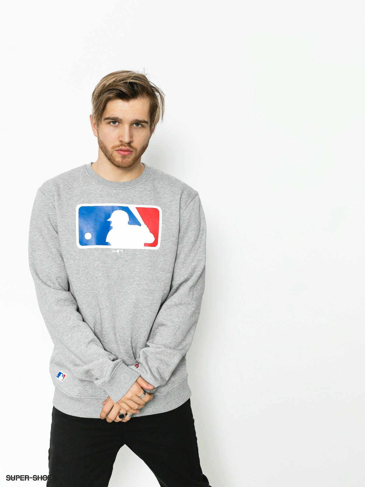 mlb logo sweatshirt