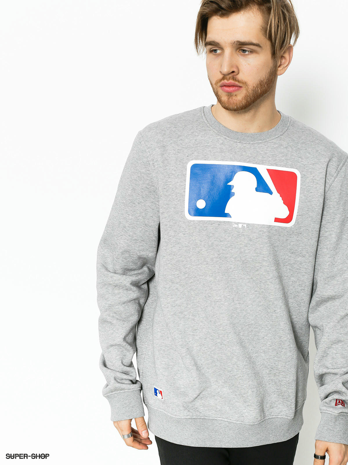 mlb logo sweatshirt