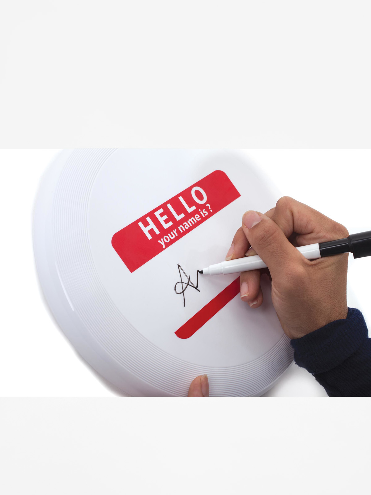 Brixton Frisbee Hello Disc (white)