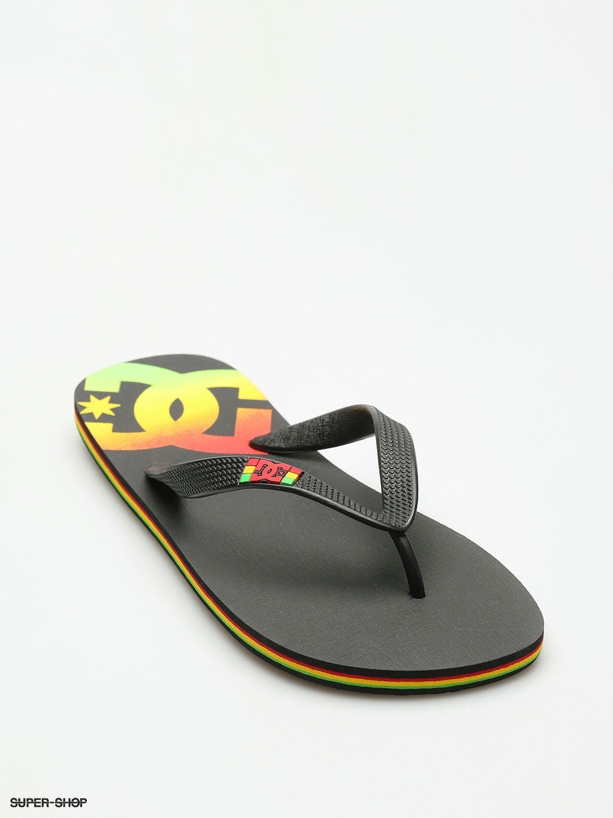 rasta flip flops