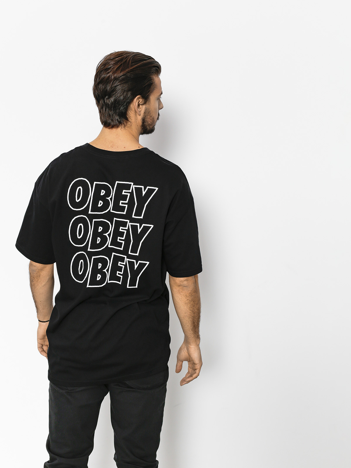 OBEY T-shirt Obey Jumble Lo Fi - black (blk)