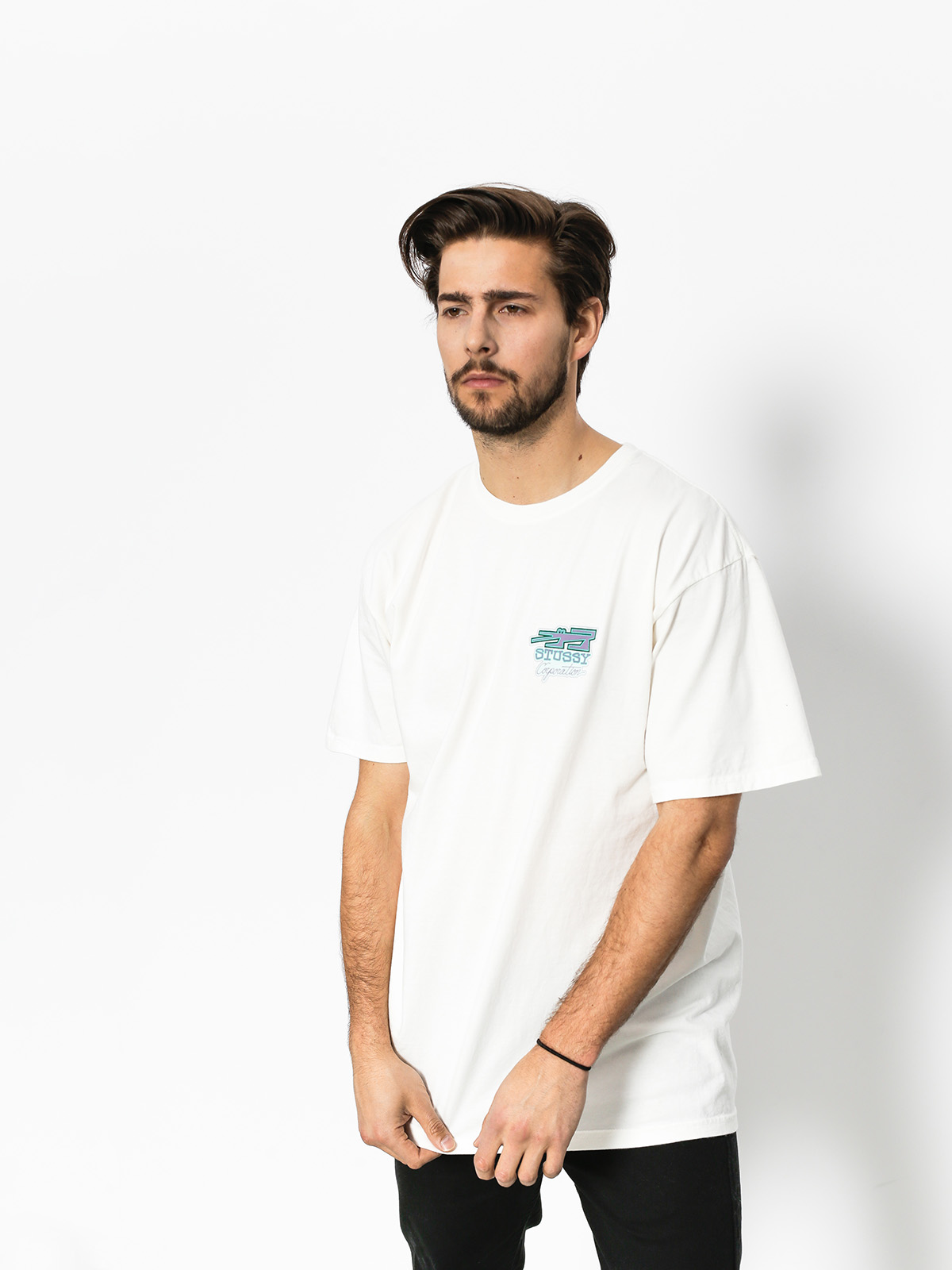 Stussy T-shirt Croc Pig Dyed (natural)