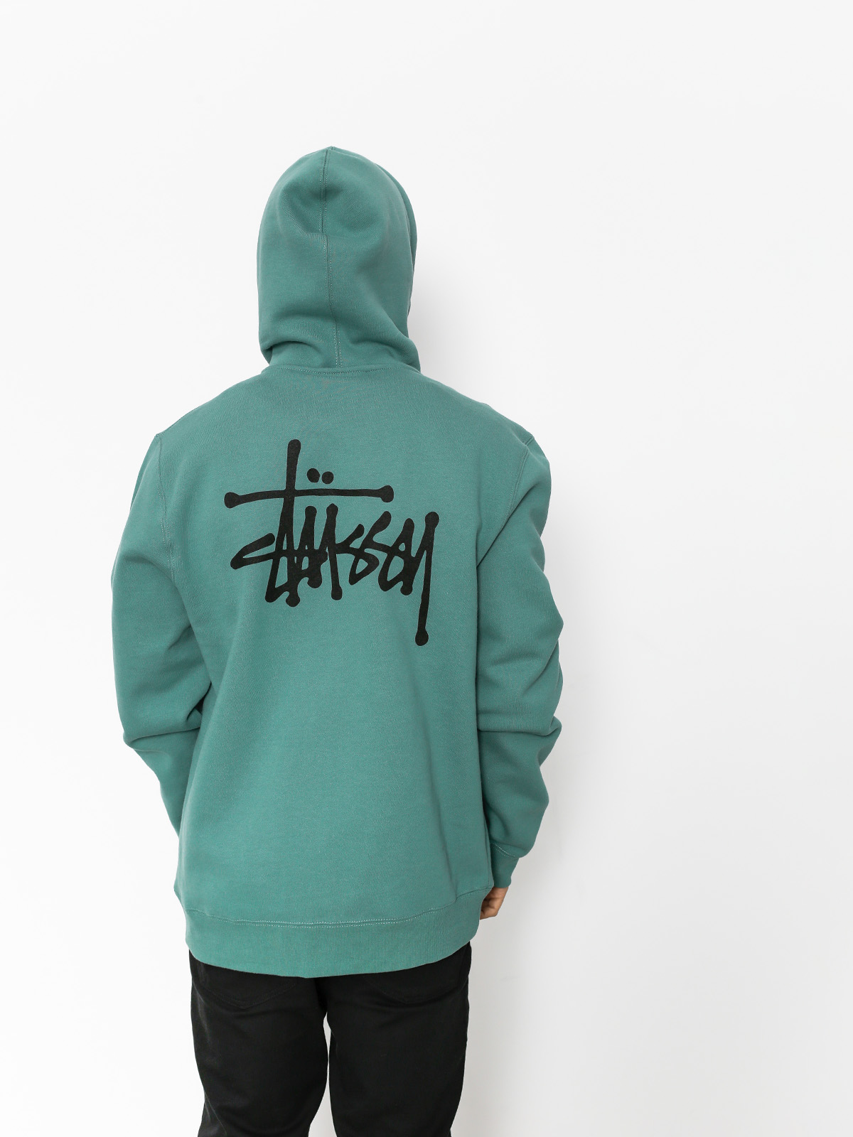 Stussy Hoodie Basic ZHD (sage)