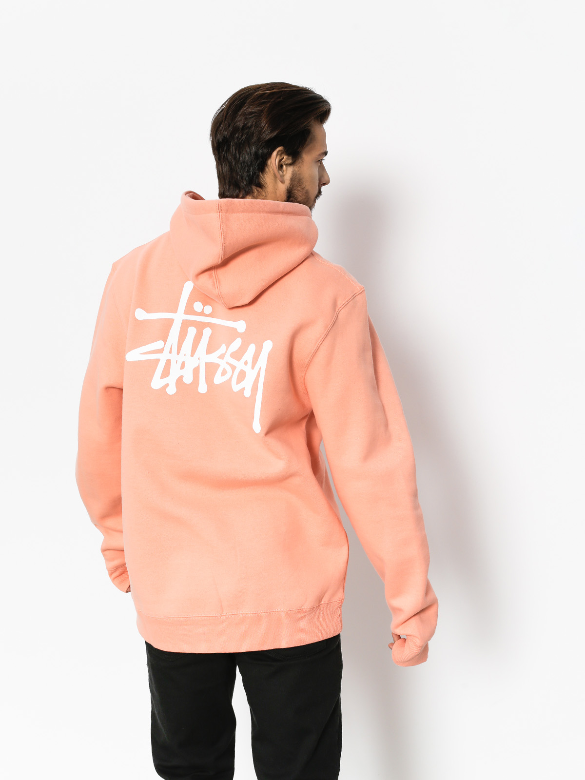 Stussy store salmon hoodie