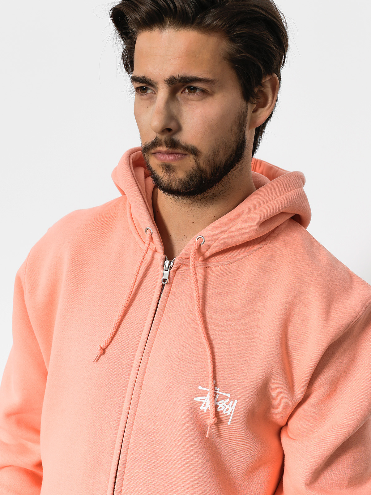 Stussy cheap salmon hoodie