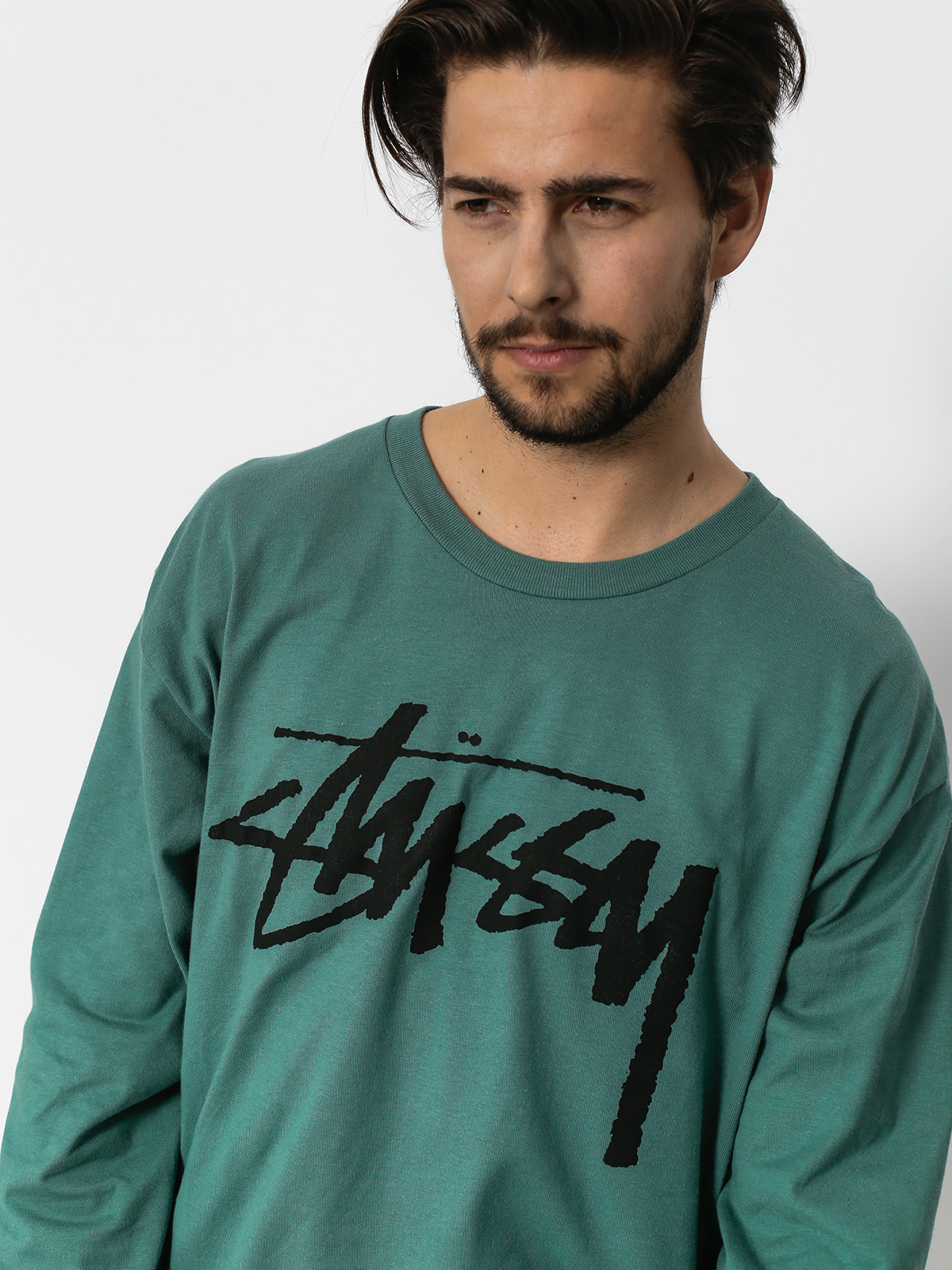 Stussy Longsleeve Old Stock (sage)