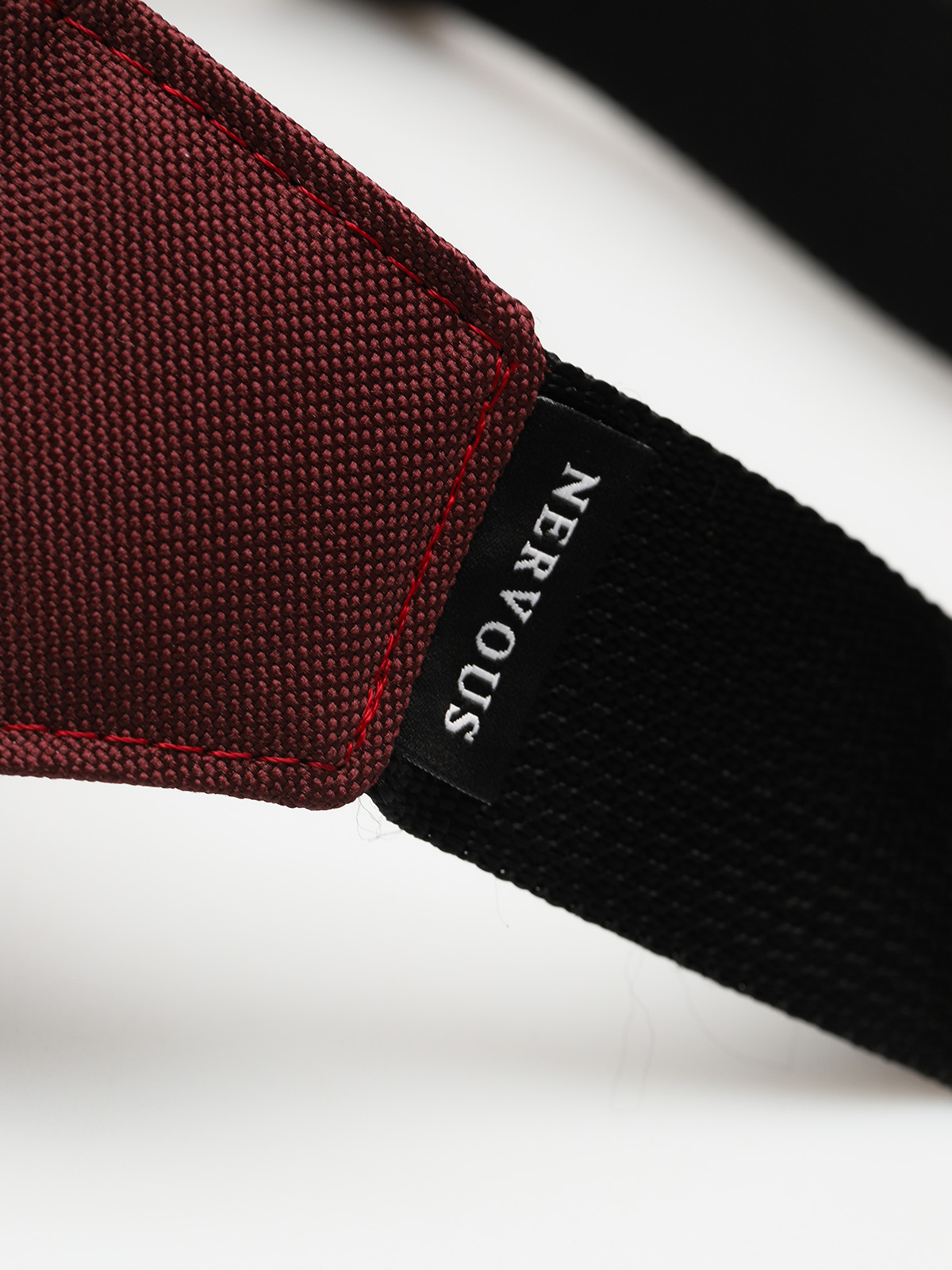 Nervous Gürteltasche Patch (maroon)