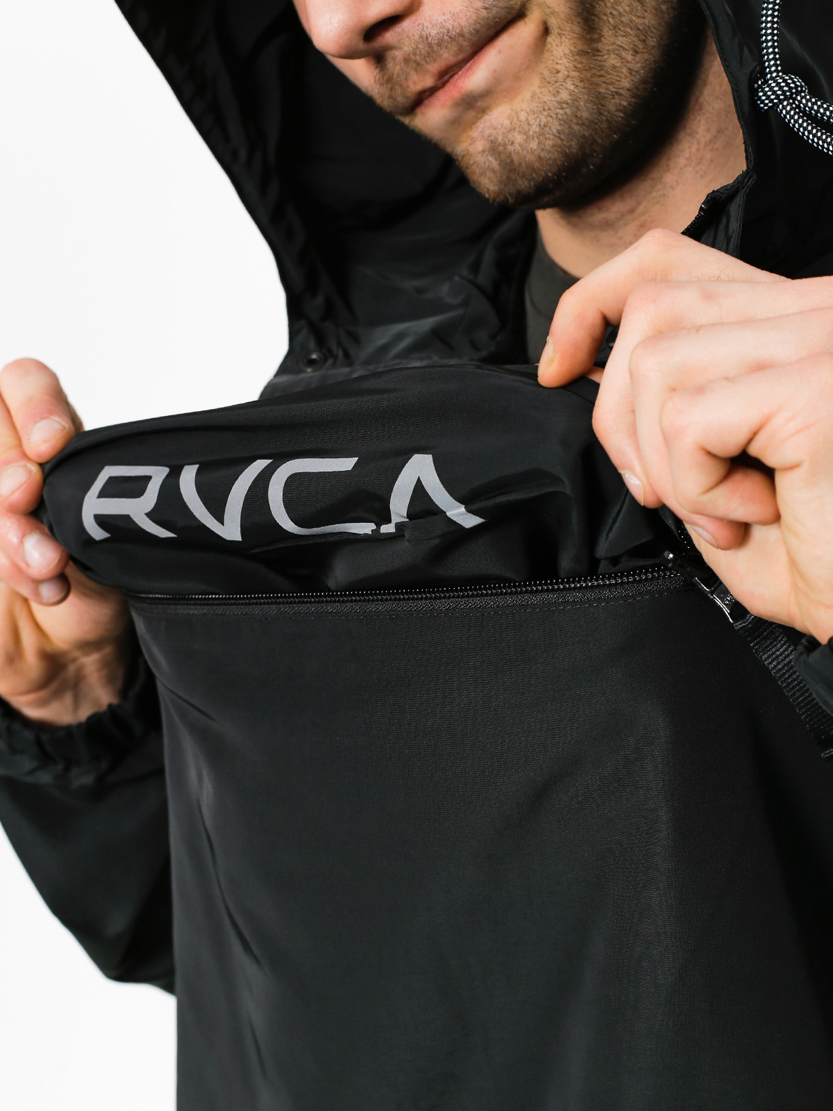 rvca packaway anorak jacket