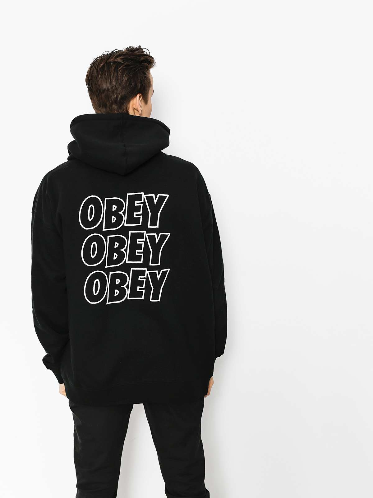OBEY Sweatshirt Obey Jumble Lo Fi ZHD - black (blk)
