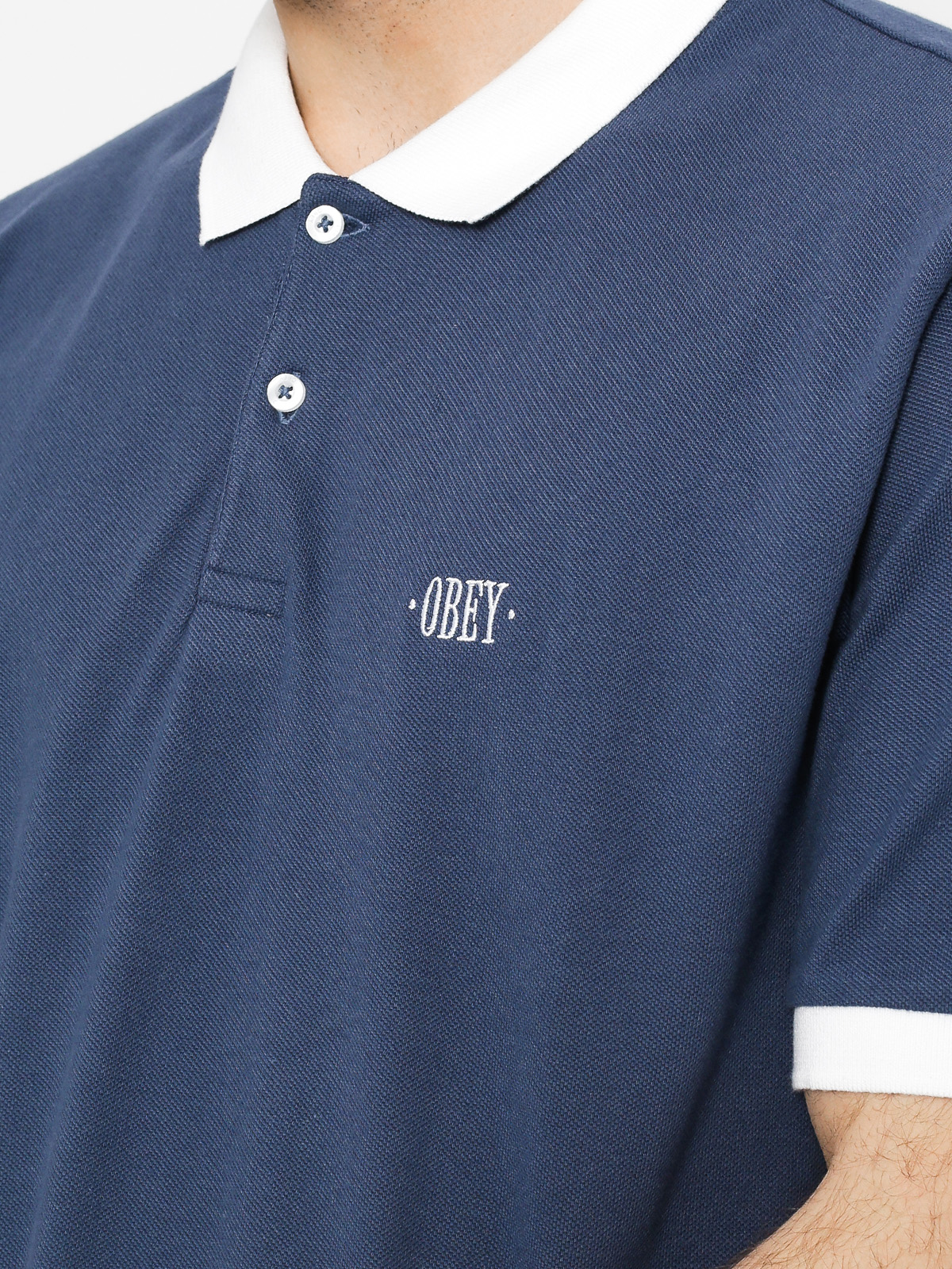 OBEY Polo t-shirt No Coast (bmu)