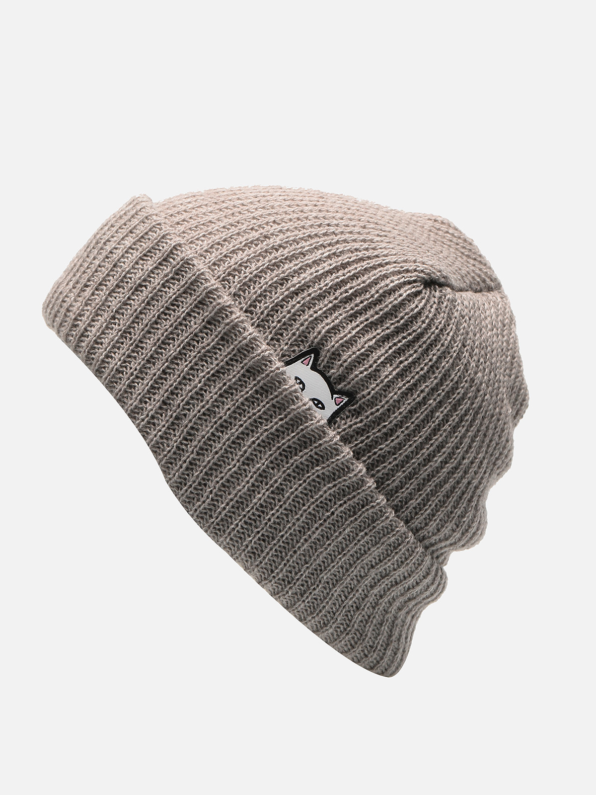RipNDip Beanie Lord Nermal Rib (grey)