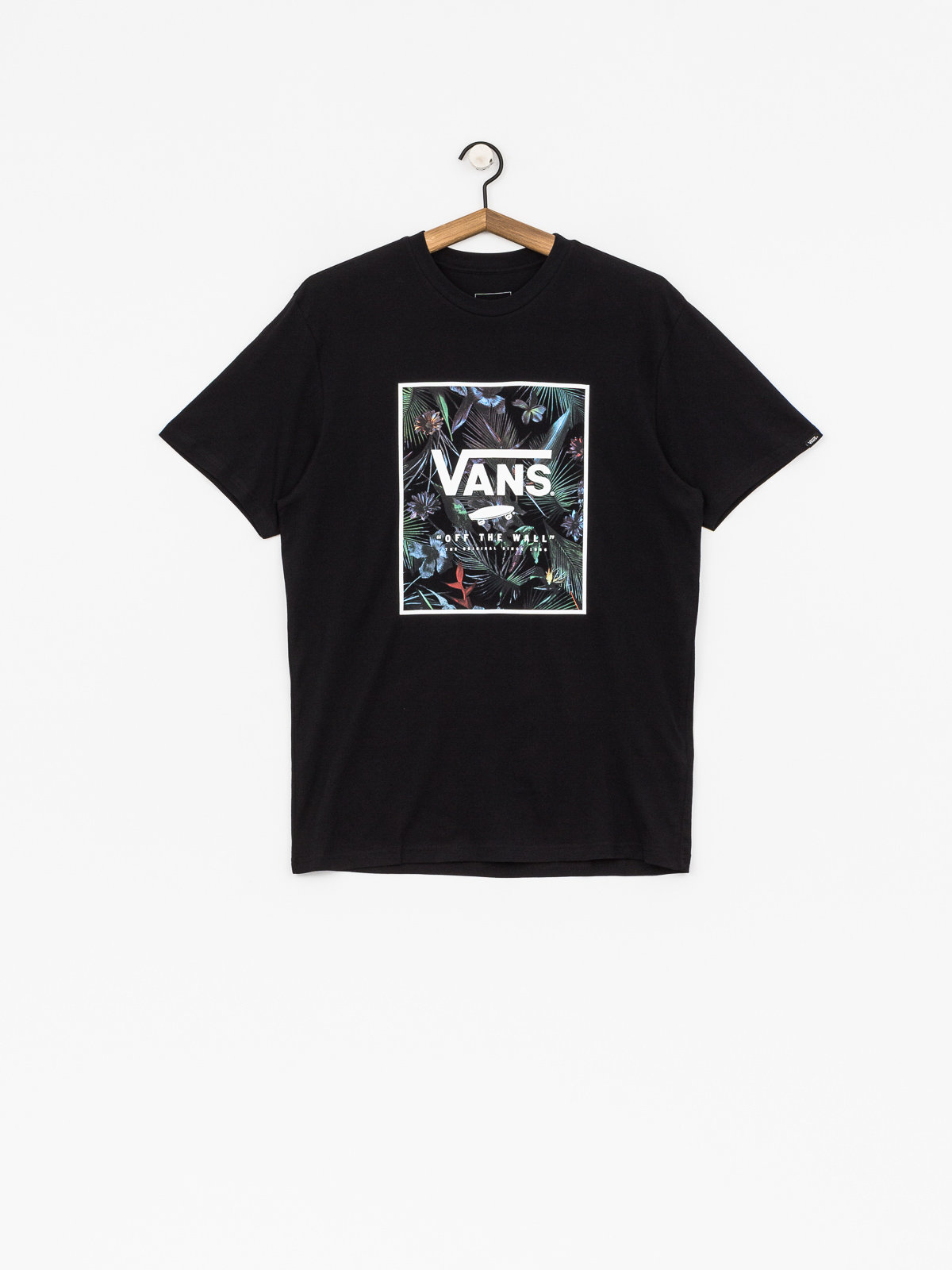 Vans T-shirt Print Box (black neo/jungle)
