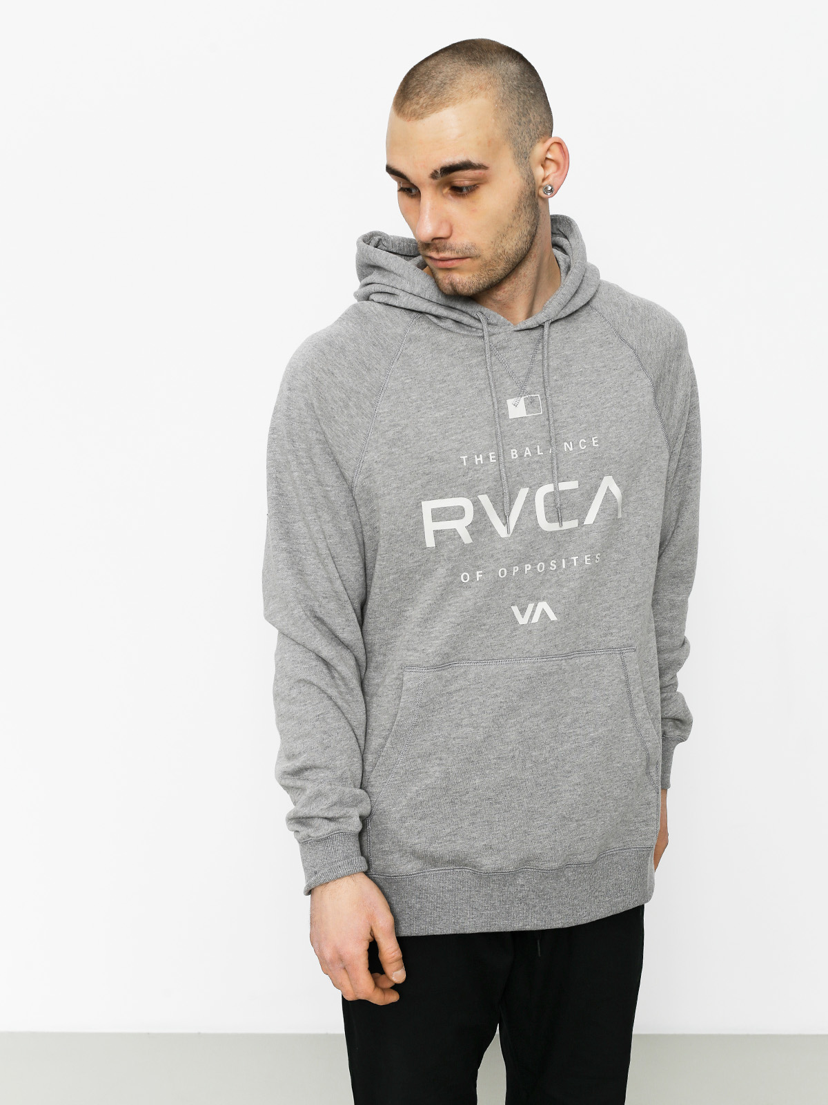 RVCA Hoody Lock In HD (grey noise)