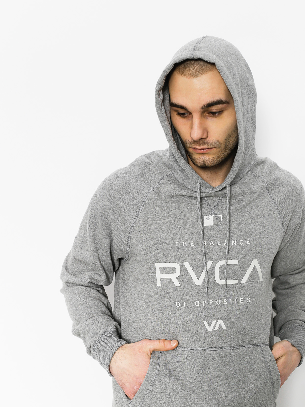 RVCA Hoody Lock In HD (grey noise)