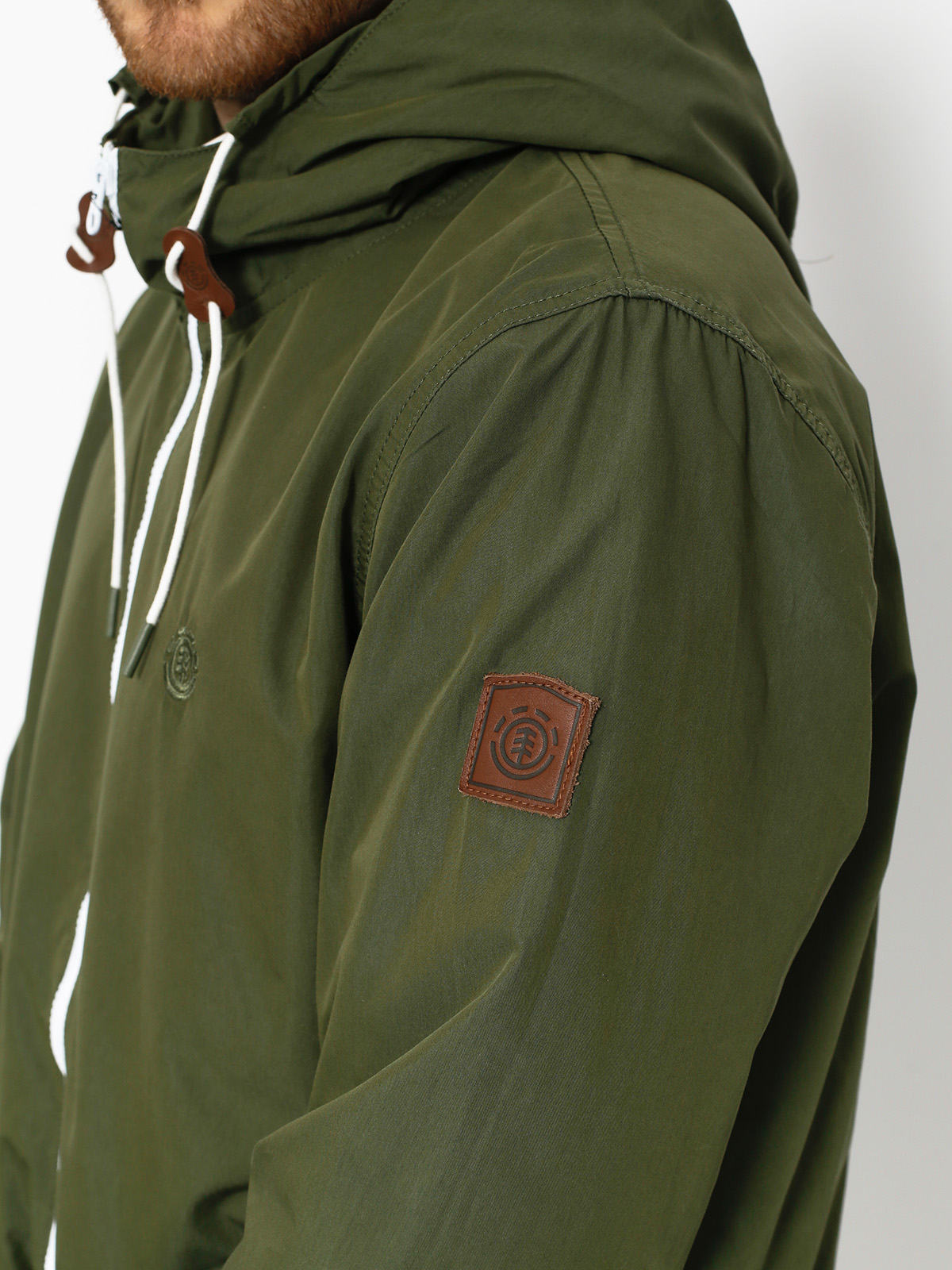 element green jacket