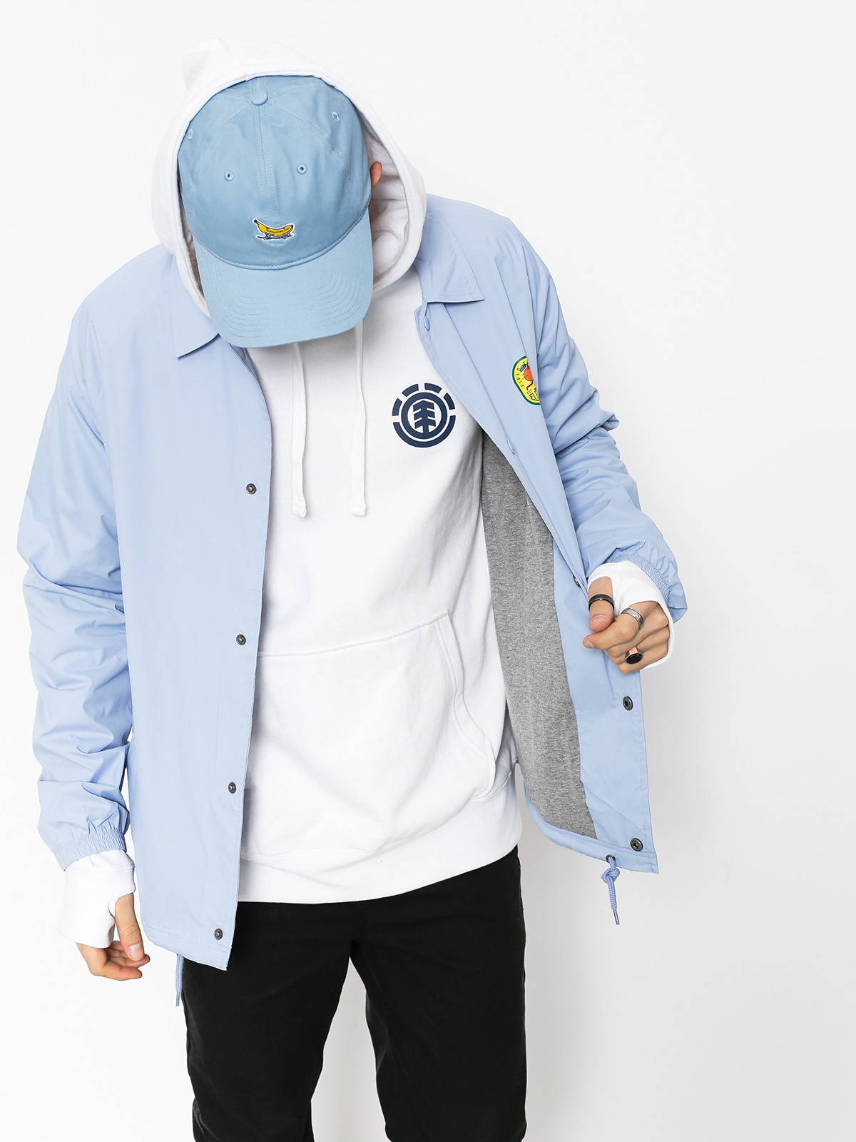 Element Jacket Yawye Coach (blue fade)