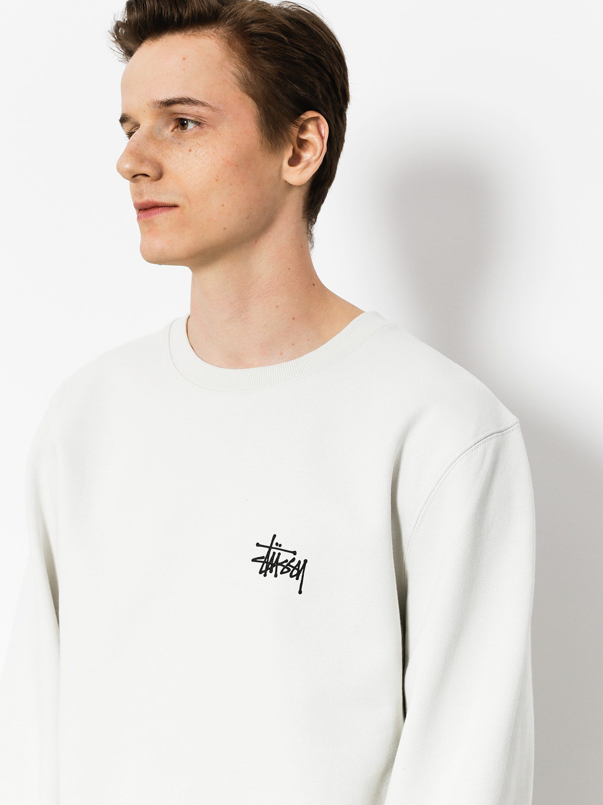 Stussy Sweatshirt Basic (stone)