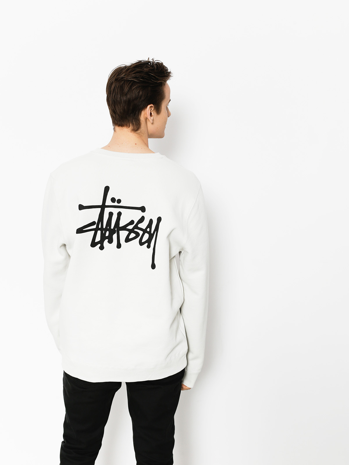 Stussy Sweatshirt Basic (stone)