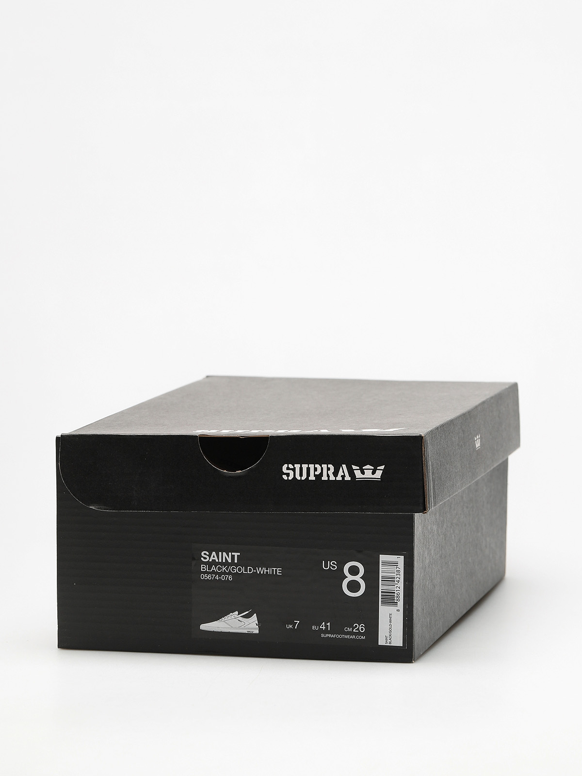 Supra Shoes Saint (black/gold white)