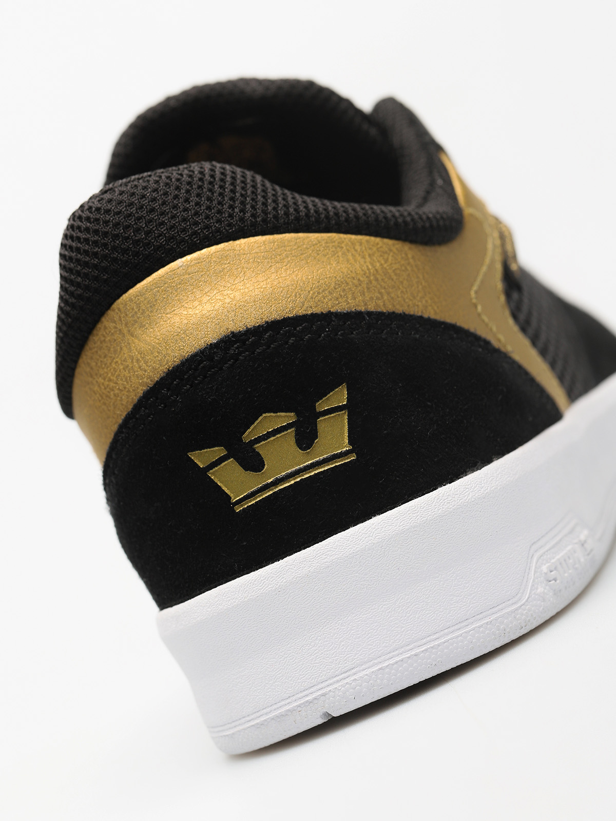 Supra Shoes Saint (black/gold white)
