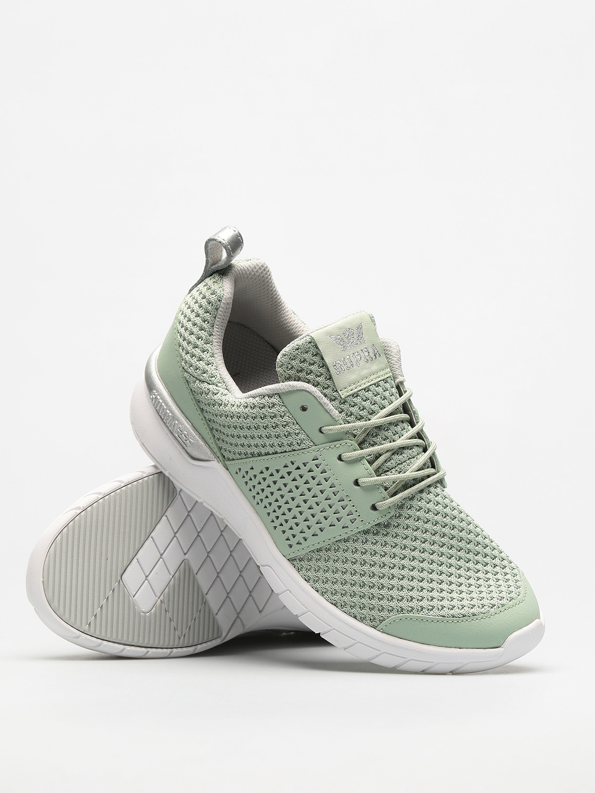 Supra Shoes Scissor Wmn (smoke green/silver white)