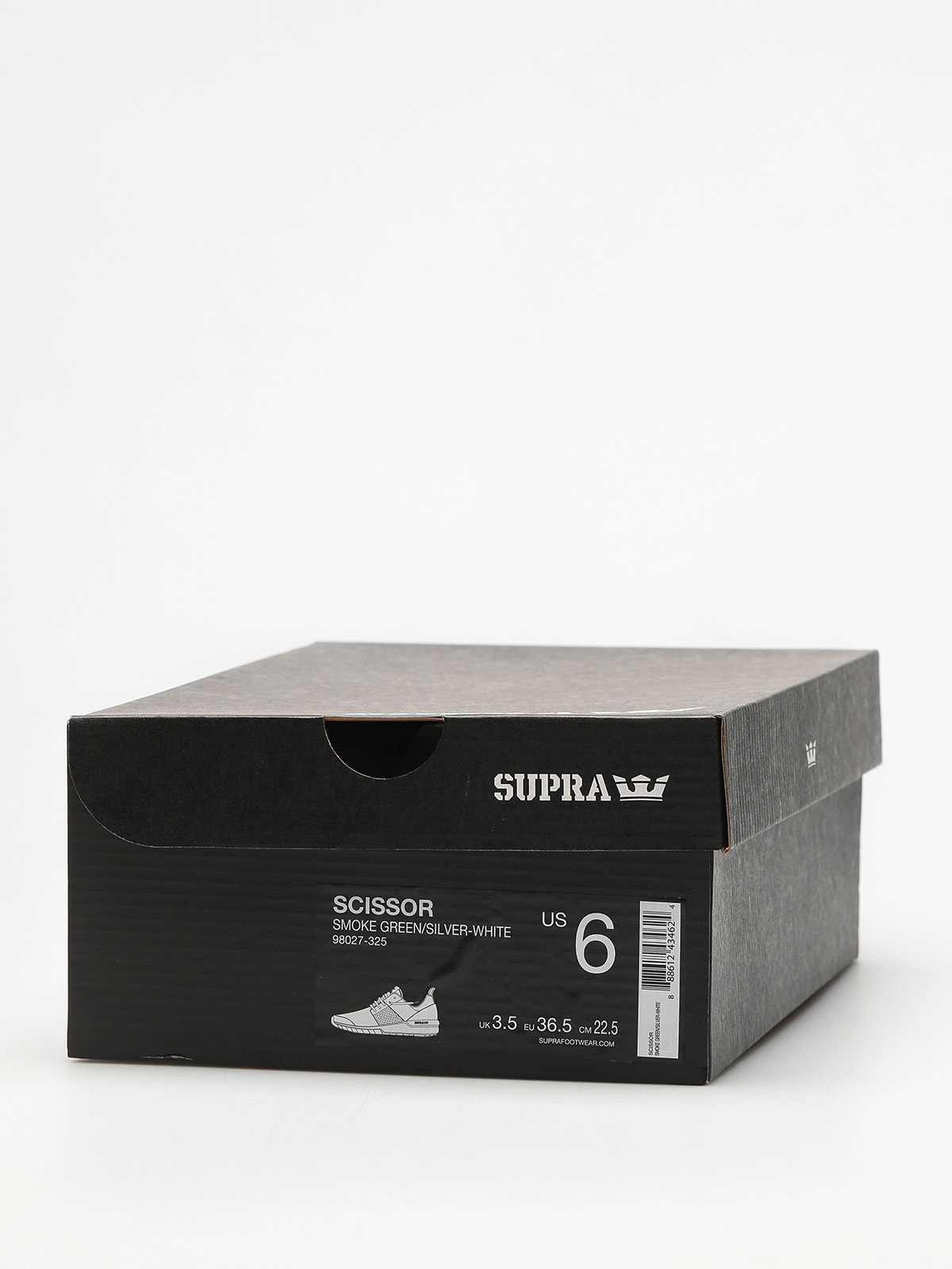 Supra Shoes Scissor Wmn (smoke green/silver white)