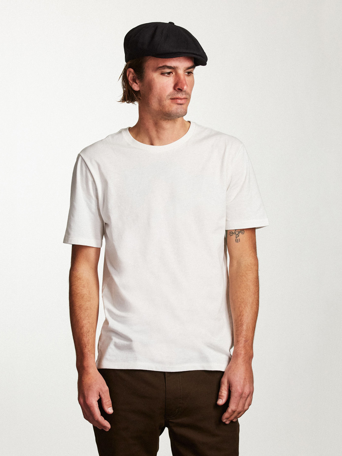 Brixton Flat cap Brood Snap ZD (black)