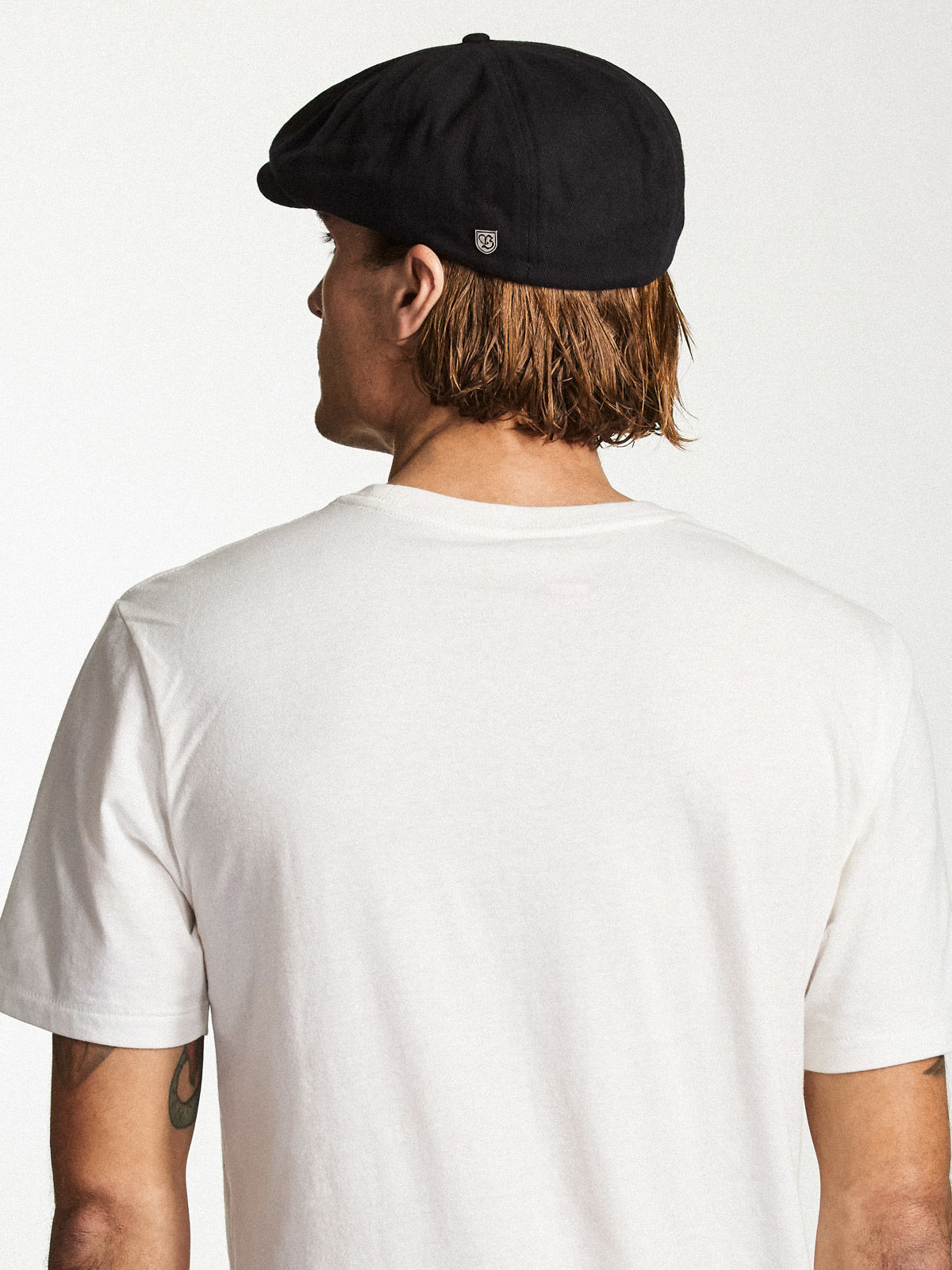 Brixton Flat cap Brood Snap ZD (black)