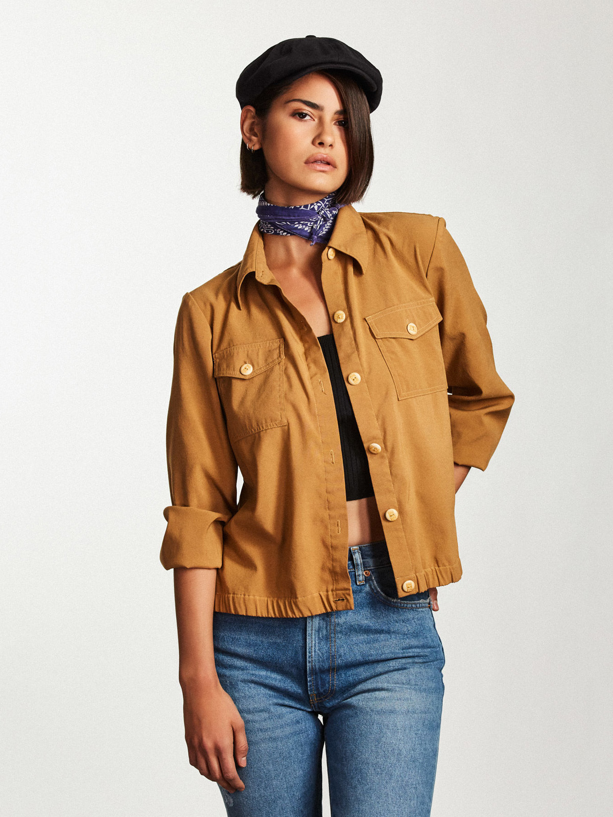 Brixton Flat cap Brood Snap ZD (black)