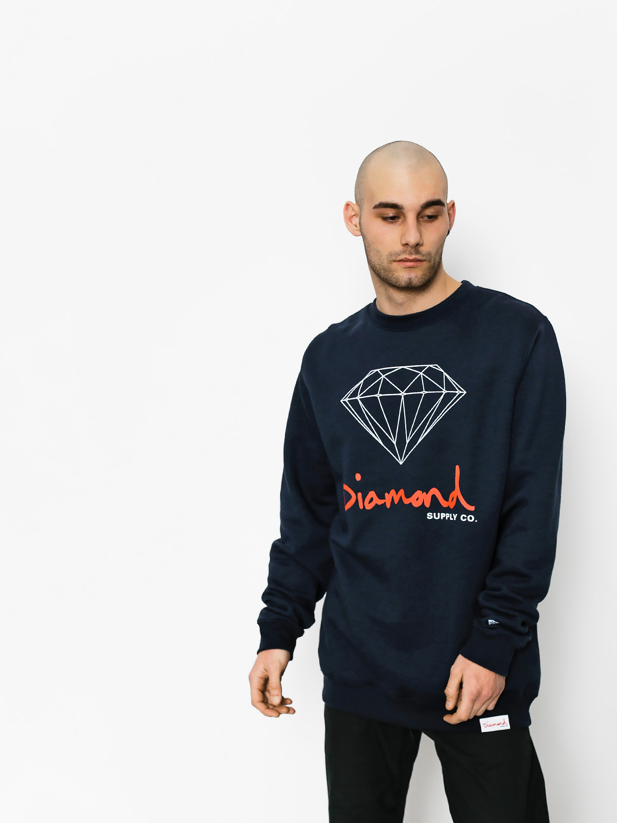 Diamond Supply Co. Sweatshirt Og Sign (navy)