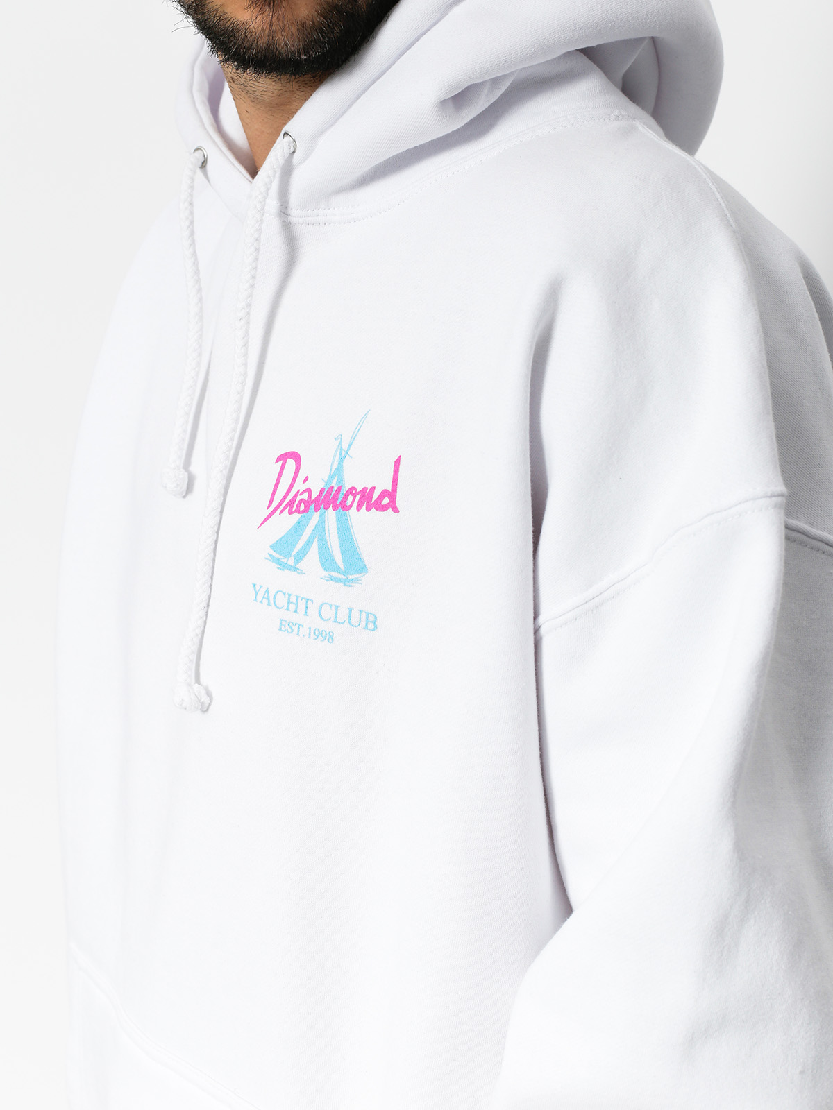 white diamond sweatshirt